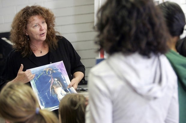 Green Fields students take part in art program   