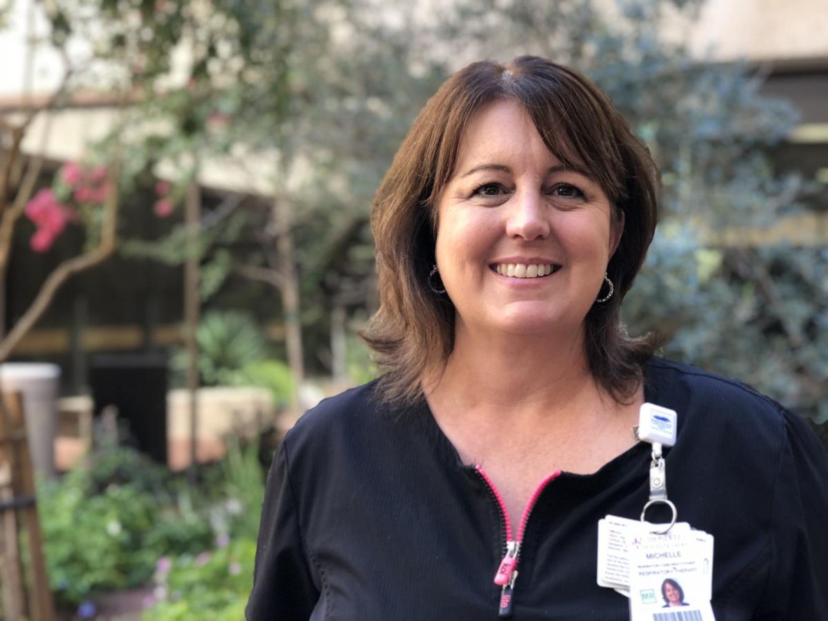 Respiratory Therapy professional Michelle Hanzie