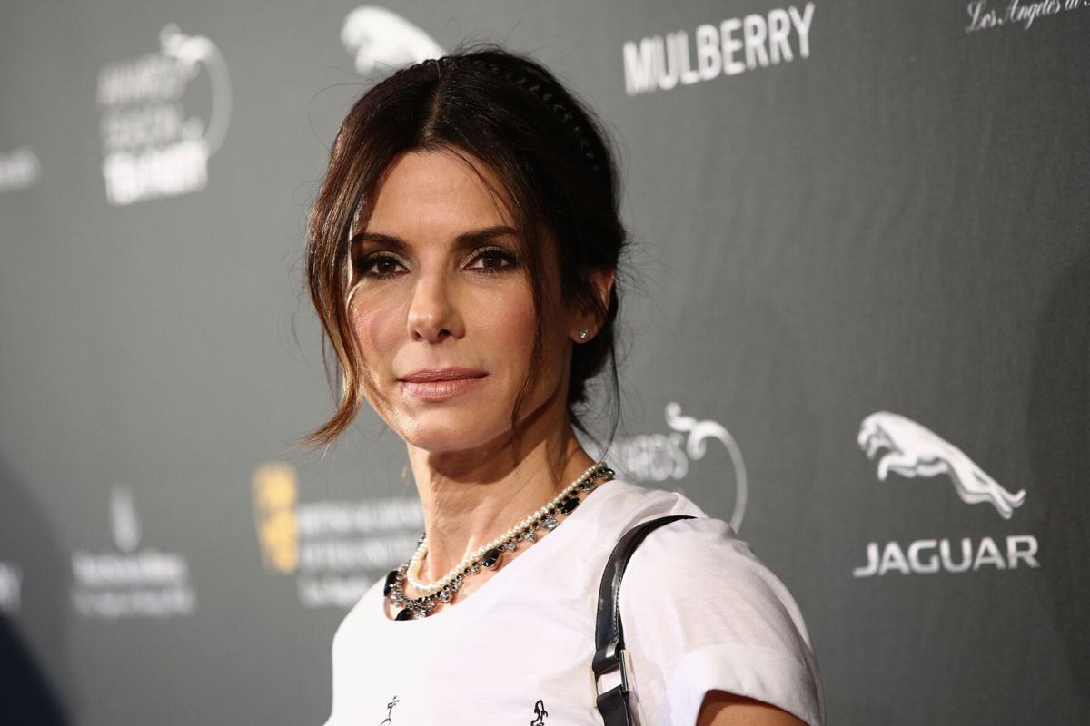 Actress Sandra Bullock at the Four Seasons Hotel Los Angeles in Beverly Hills, California, in 2014. Bryan Randall, her longtime partner, has died.