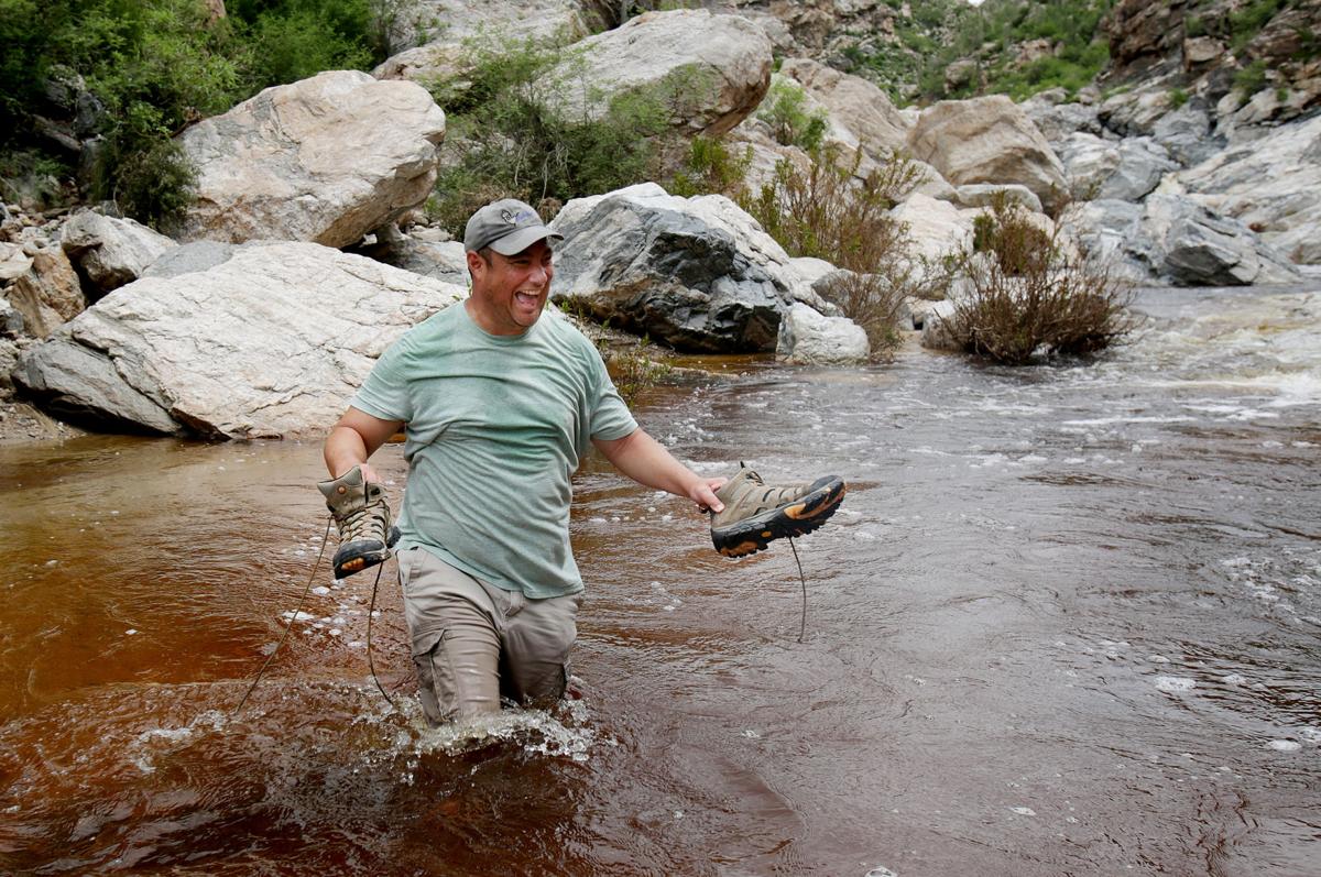 Fun in the monsoon runoff