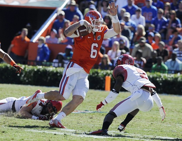 Florida QB Jeff Driskel won't be hit until season opener