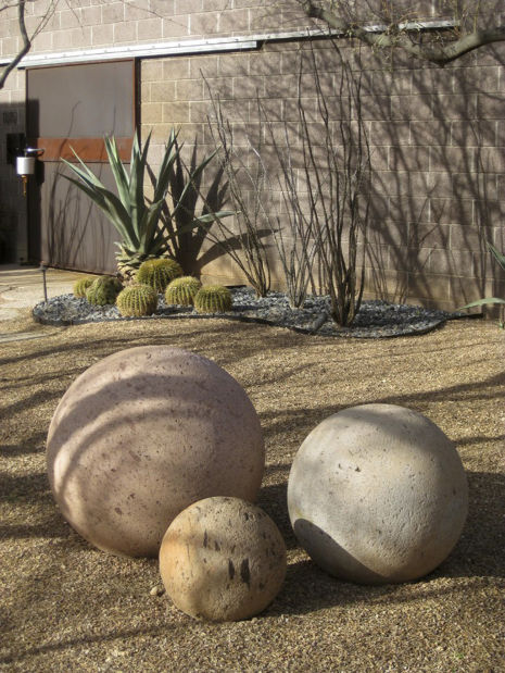 There's a lot to consider when placing garden art