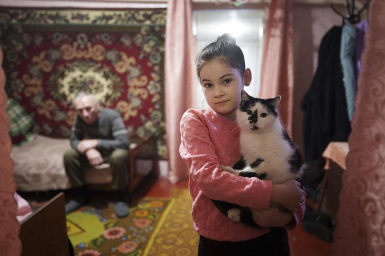 APTOPIX Russia Ukraine War Children Letters