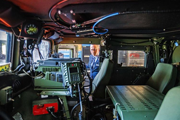 Congressman Jeff Van Drew toured 177th Fighter Wing