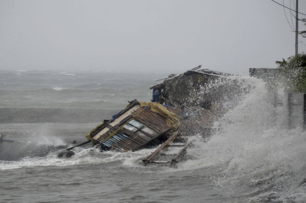 Typhoon in the Philippines