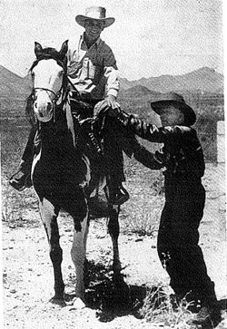 Pony Express run re-enacted at 1940 Old Tucson Festival   