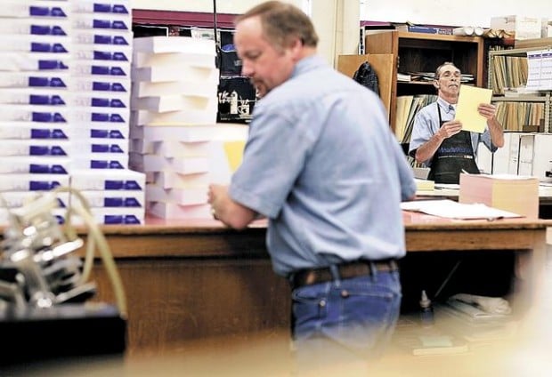 TUSD print shop generates black ink  