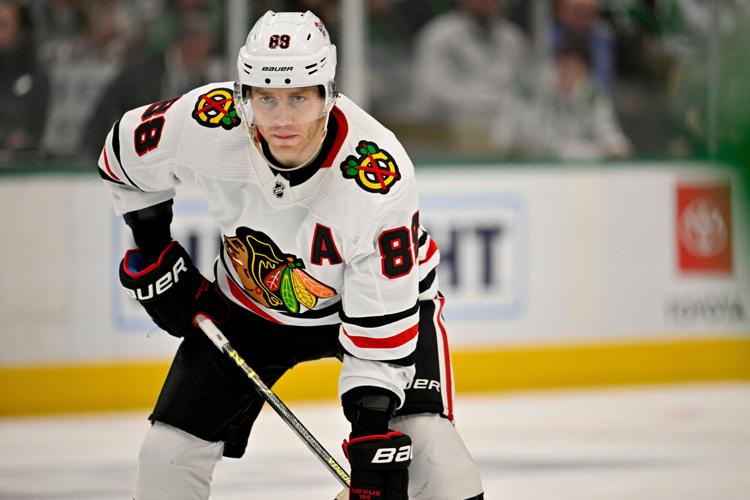 Patrick Kane played 16 seasons with the Chicago Blackhawks before he was traded midway through the 2022-23 season.