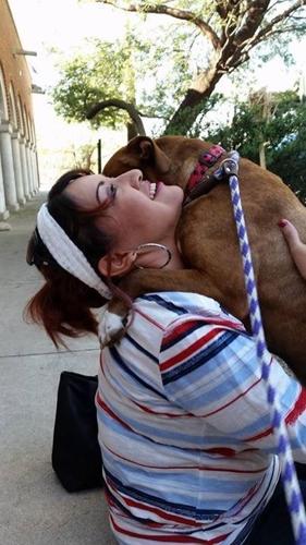 Adopt Love. Adopt Local. Dice about to start his new life.