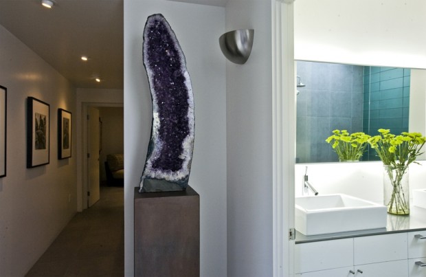 Open spaces lend a modern look    