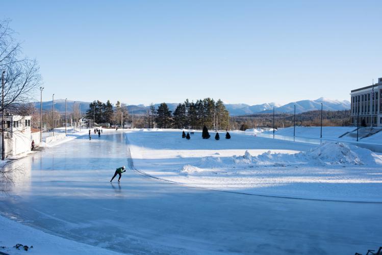 Olympic Oval Speed Skating Rink. Lake Placid, NY
