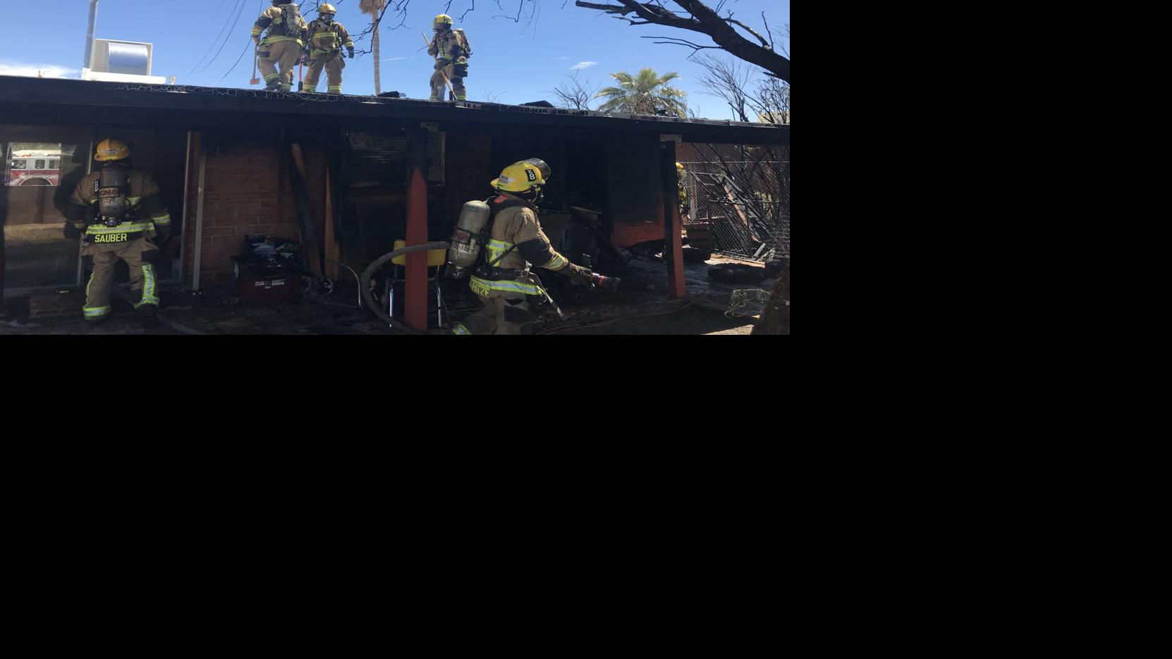 Tucson Fire: Porch fire displaces 3 on north side