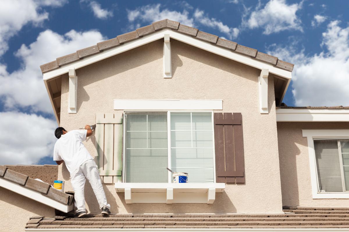Springtime Is A Fine Time To Repaint Your House Home Garden