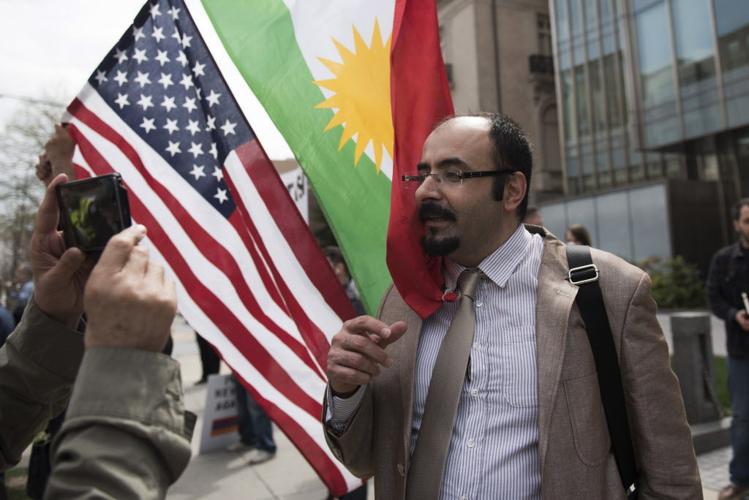 Turkish security manhandles journalists at Washington event