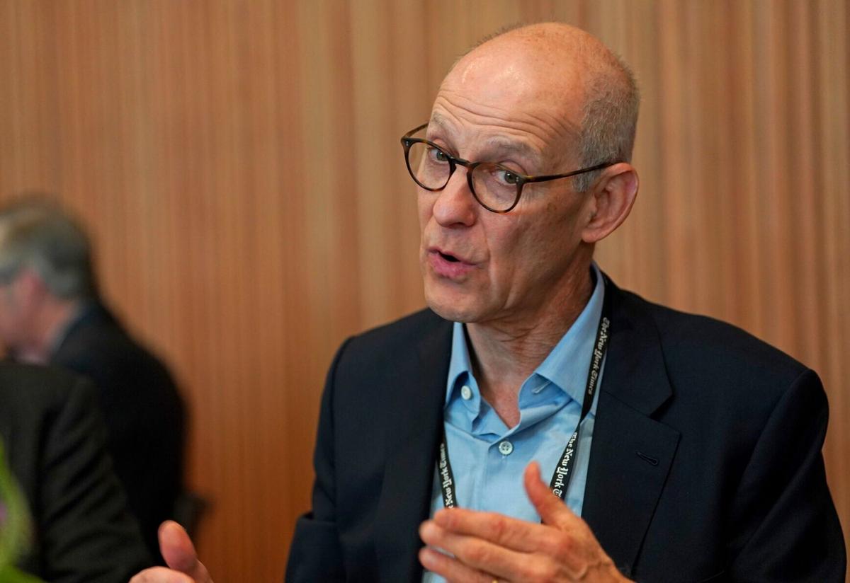 Ezekiel Emanuel attends The New York Times DealBook Summit 2025 at Jazz at Lincoln Center on Dec. 3, 2025, in New York City.