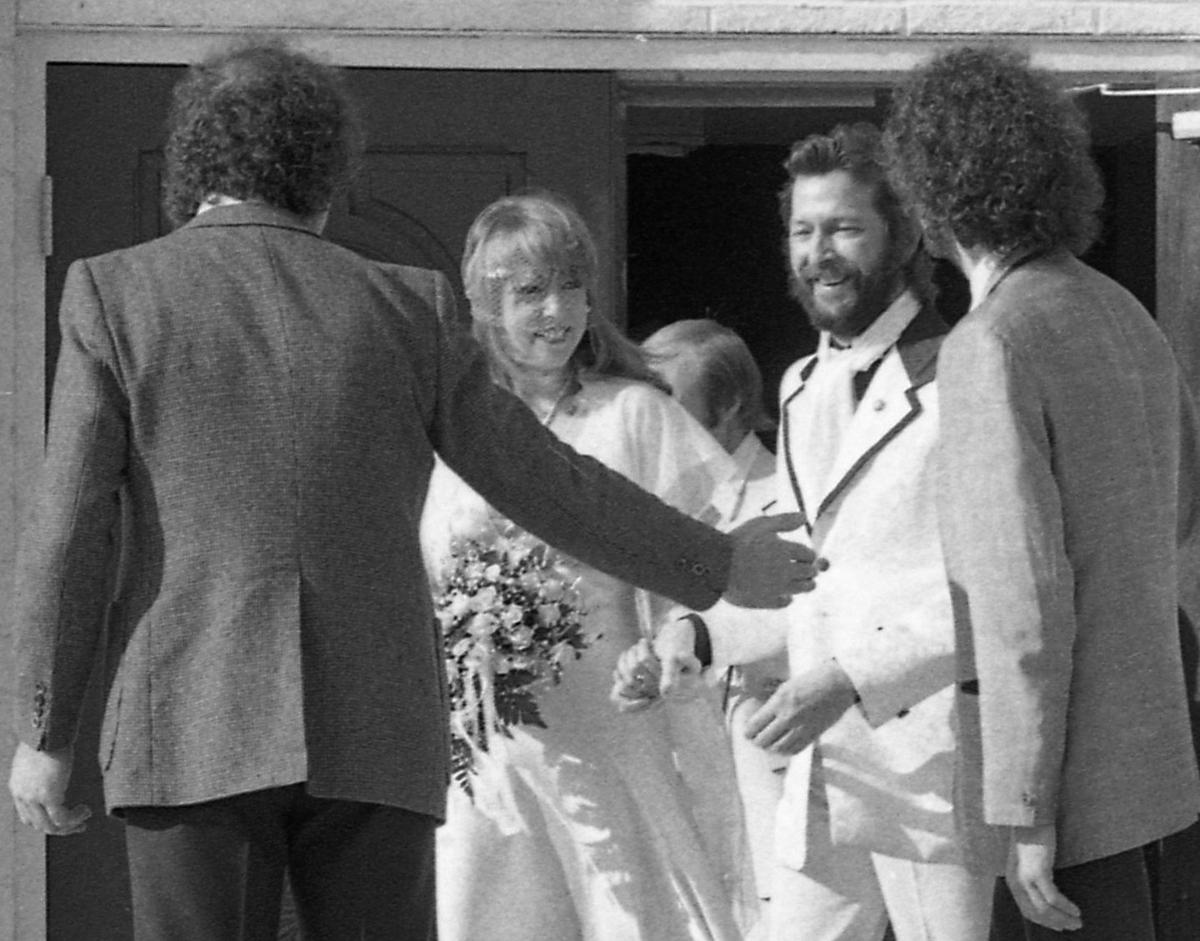 eric clapton and pattie boyd wedding