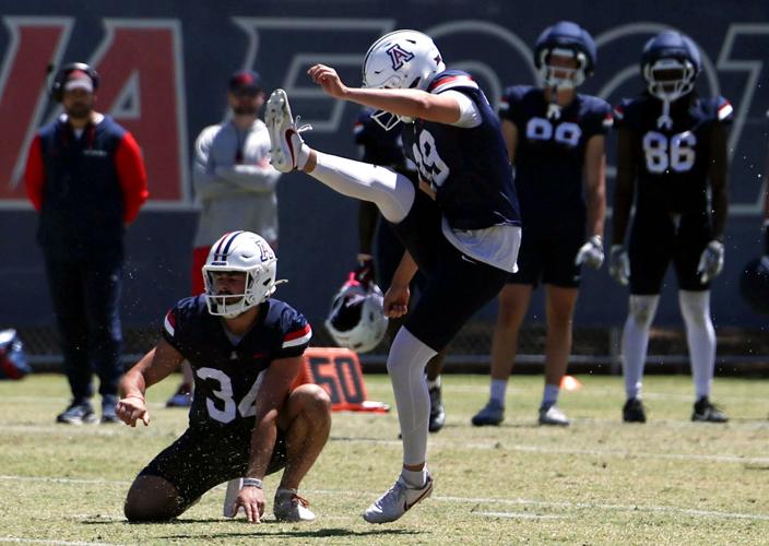 Spring football practice