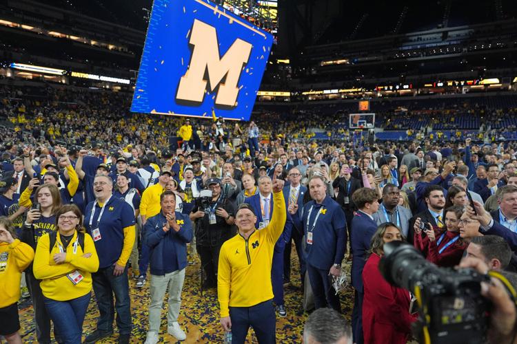 NCAA UConn Michigan Basketball