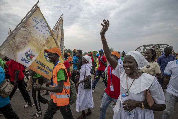 South Sudan Pope