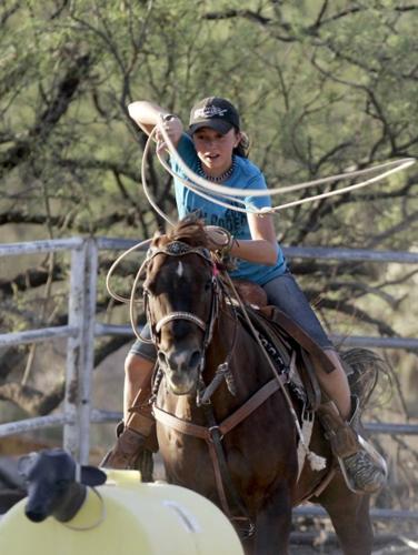 No horsing around for this teen   