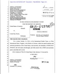 Lonnie Swartz indictment