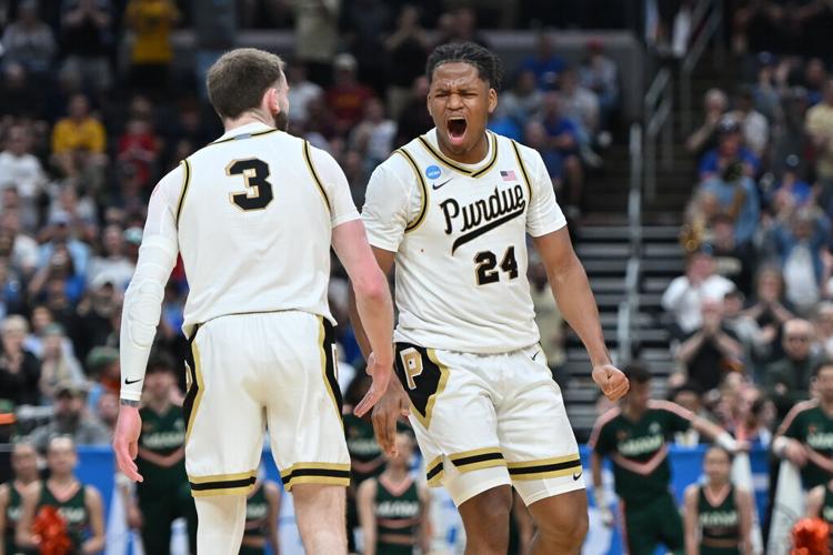 APTOPIX NCAA Miami Purdue Basketball