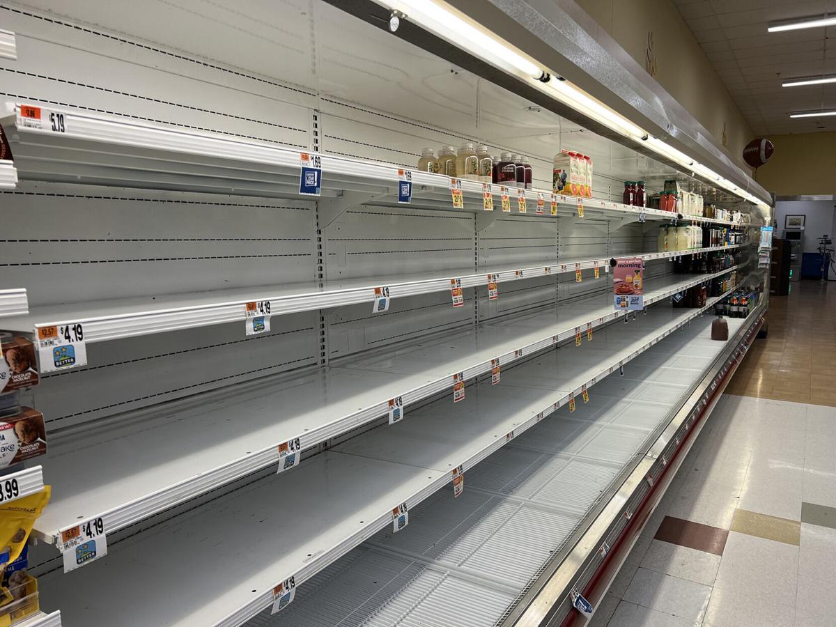 Here's why grocery stores are struggling to stock their empty shelves, image size:1200x900