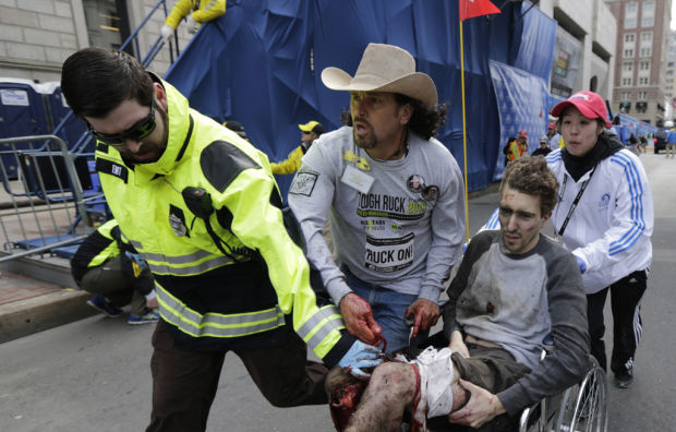Race spectator says he acted instinctively to help injured    