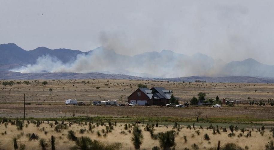 Oak Tree Fire near Sonoita