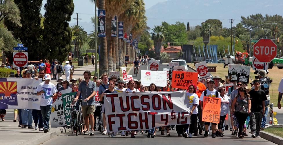 Minimum wage for city of Tucson employees now 15