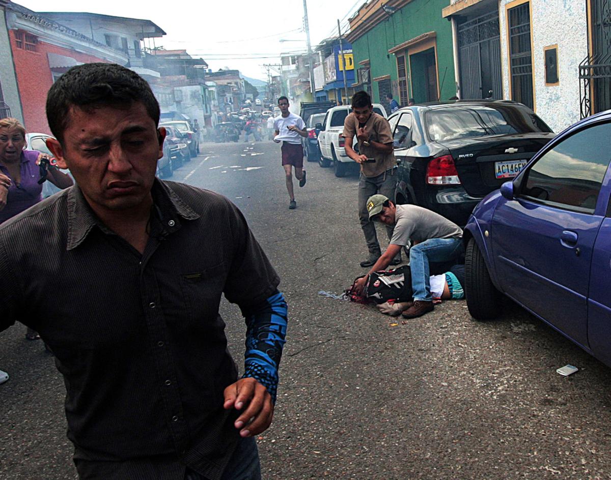 Venezuela muere joven de un disparo durante protesta