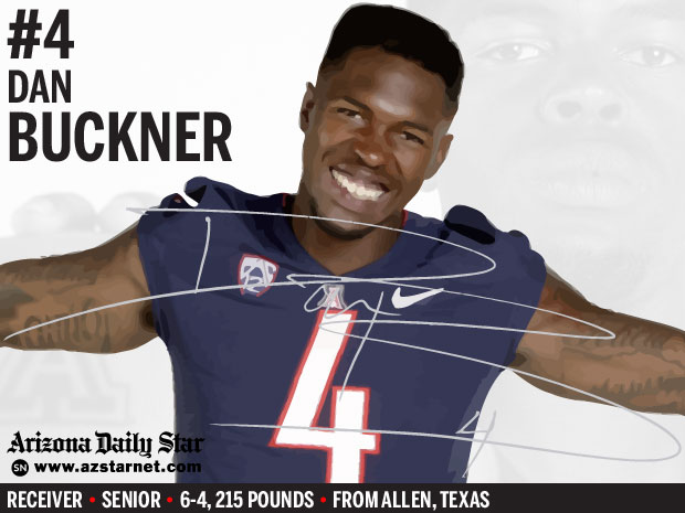 University of Arizona Wildcats receiver Dan Buckner