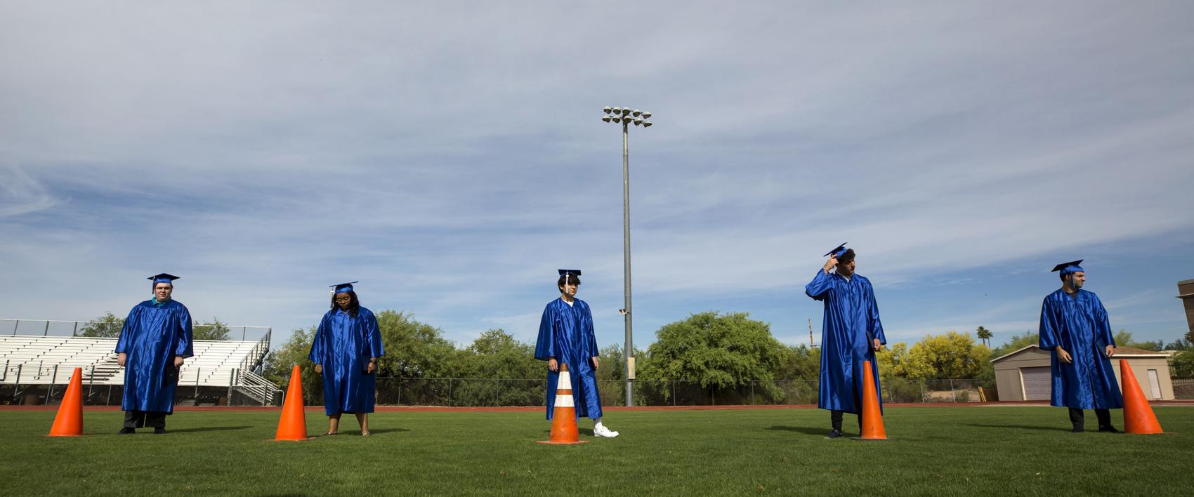 Photos Catalina Foothills High School video graduation ceremony