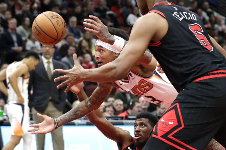 APTOPIX Suns Bulls Basketball
