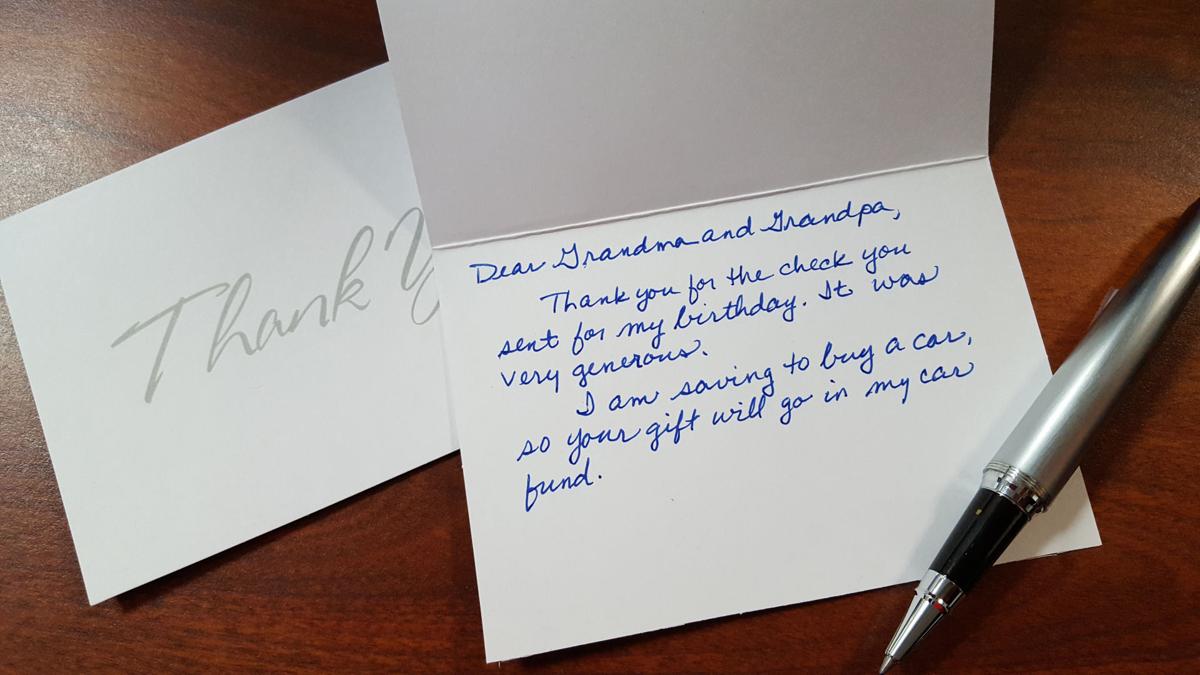 What To Write In A Thank You Card For Money