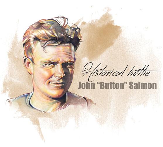 History of John "Button" Salmon