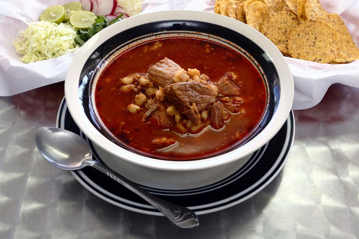Posole at Michoacan Taqueria Raspados