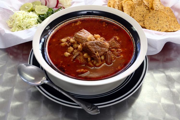 Posole at Michoacan Taqueria Raspados