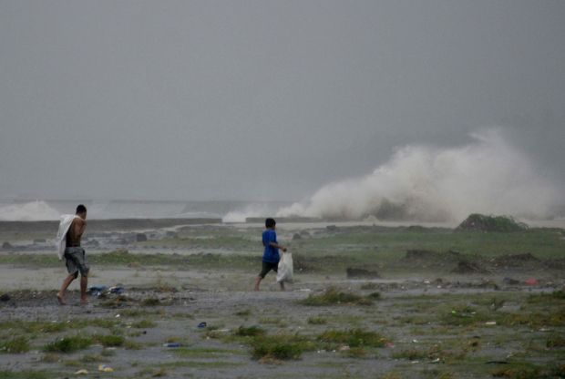 Typhoon in the Philippines
