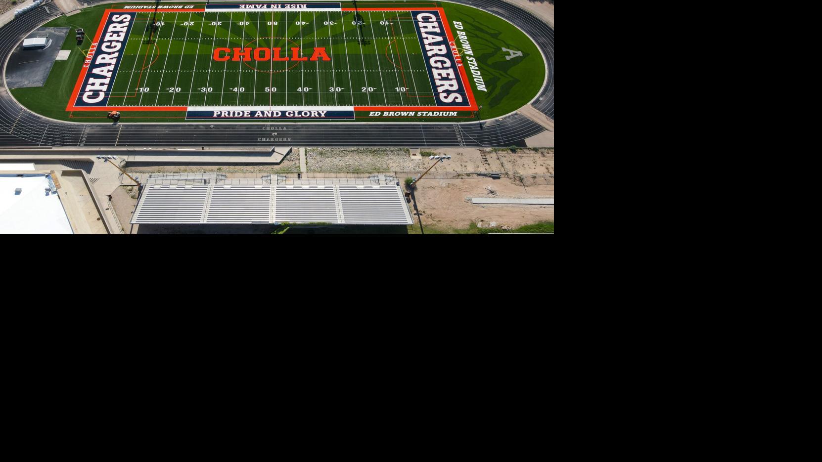 Cholla High School has a new football field