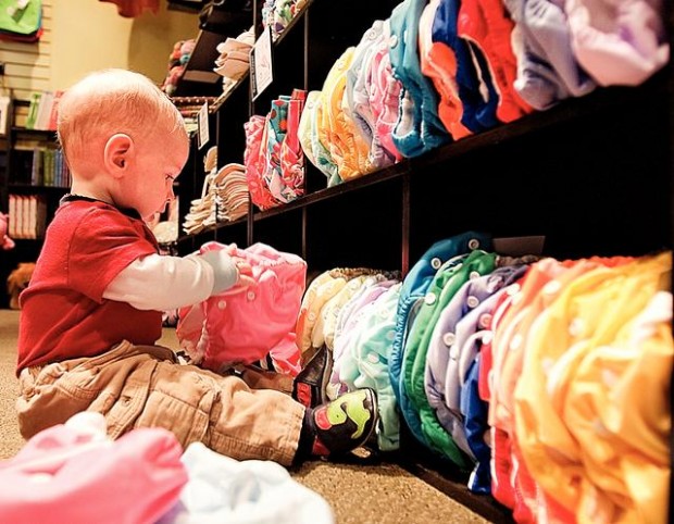 Cloth diapers make a comeback  