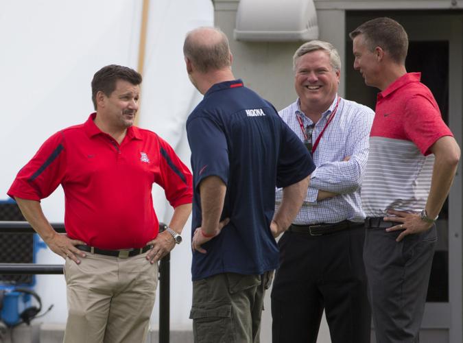 Arizona Wildcats practice in Tempe