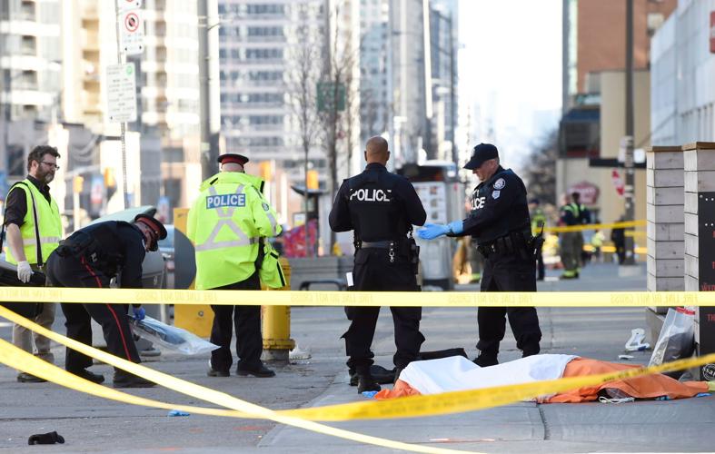 Canada Van Hits Pedestrians