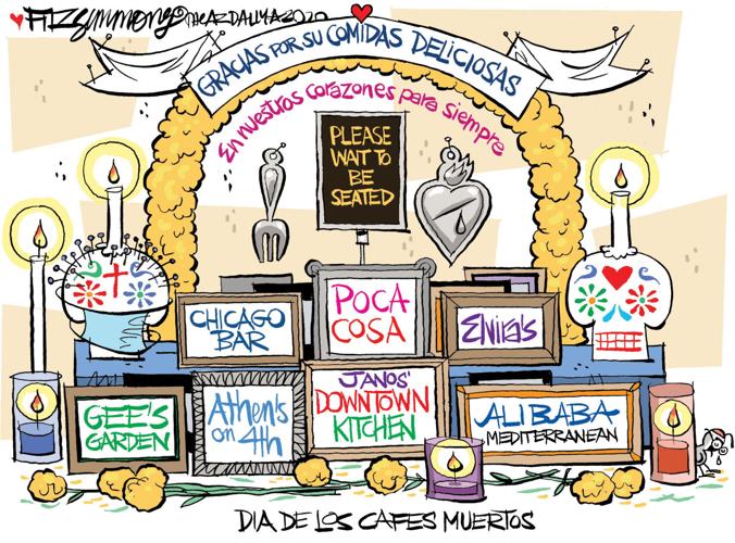 Daily Fitz Cartoon: Dia de los Cafes Muertos (copy)