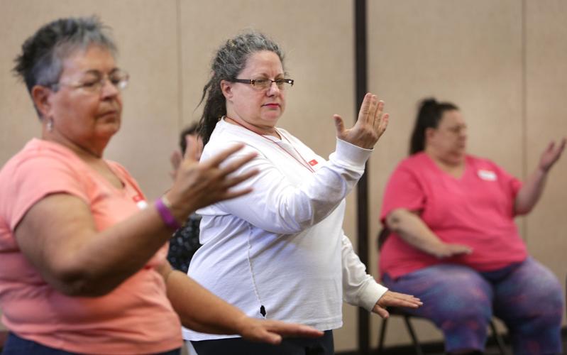 Susan Cooper's Tai Chi class