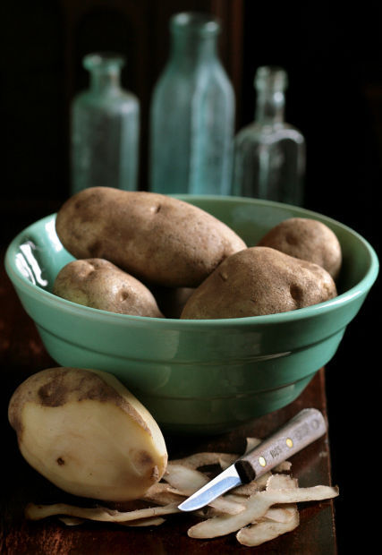 Russet potatoes