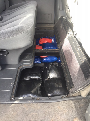 seized drugs at border