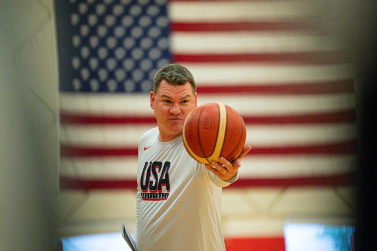 Tommy Lloyd at USA Basketball
