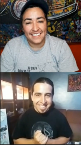 Galería La Mitotera Mel Dominguez y Ruben Urrea