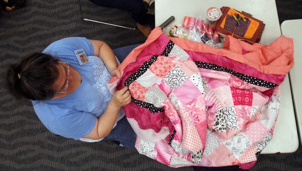 Group doesn't tolerate 'quilt police'    